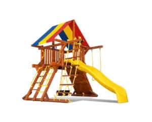 Rainbow backyard hot sale playsets