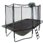 AlleyOOP 10'x17' Rectangular Variable Bounce System With Enclosure (No Ladder or Hoop) - Image 2