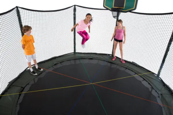 Alley oop 2024 double bounce trampoline