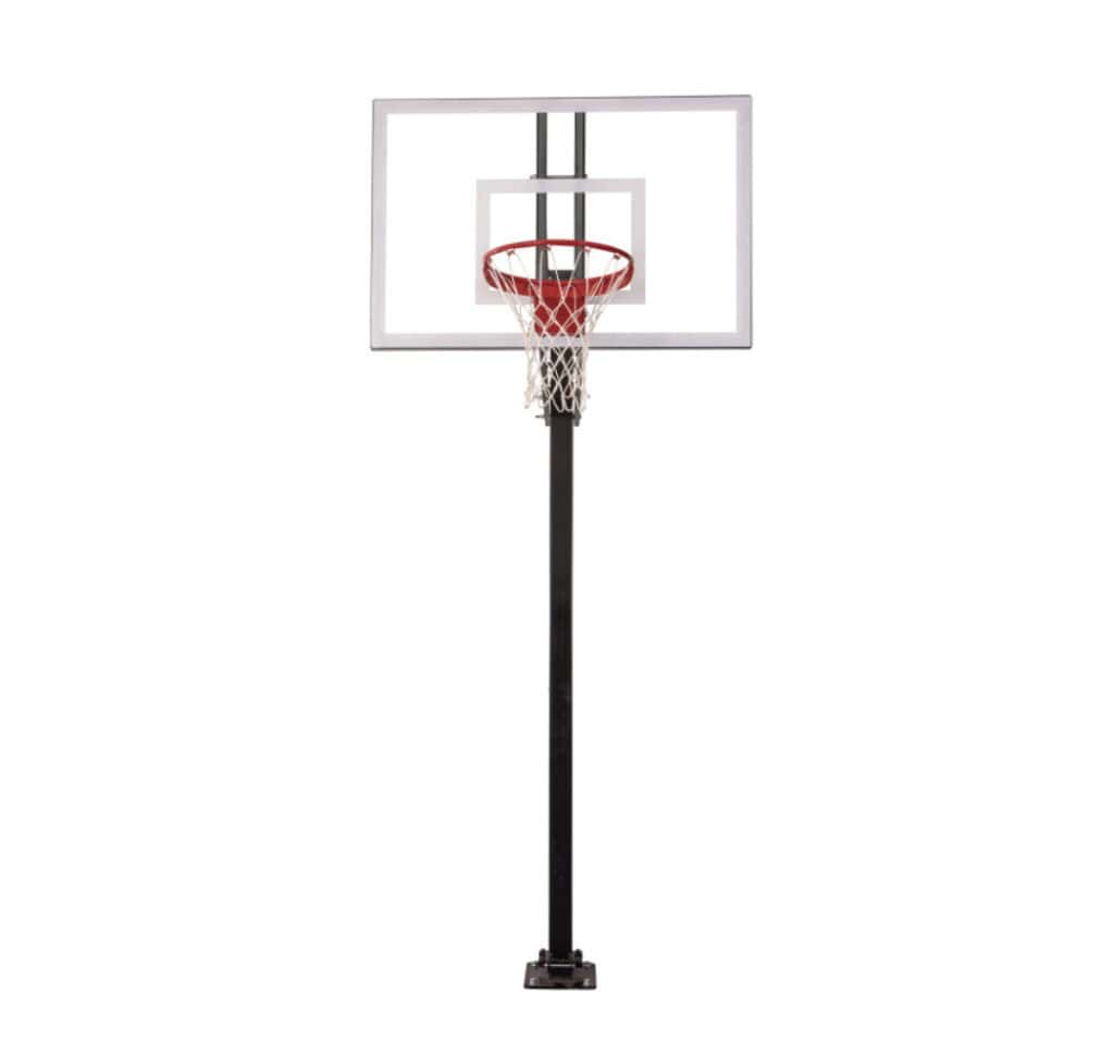 Goalsetter X554 Adjustable InGround Basketball Hoop Rainbow Heartland