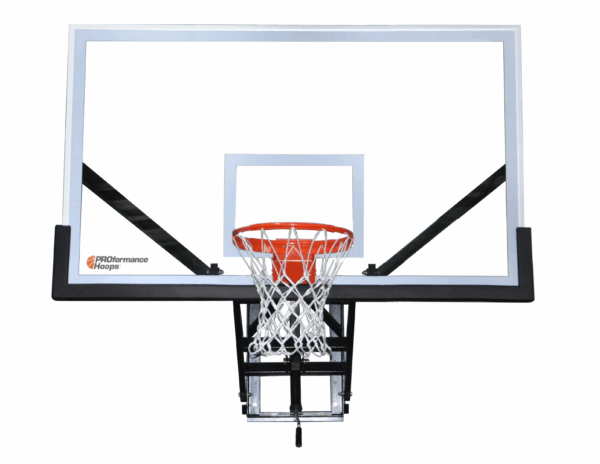 PROformance Hoops WM72 Wall-Mount Adjustable Basketball Hoop - Image 2