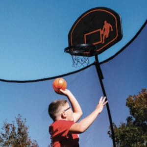 Rainbow Basketball Hoop and Ball
